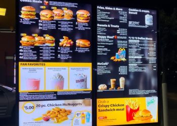 Digital Menu Display Screens: Streamlining Operations and Enhancing Efficiency