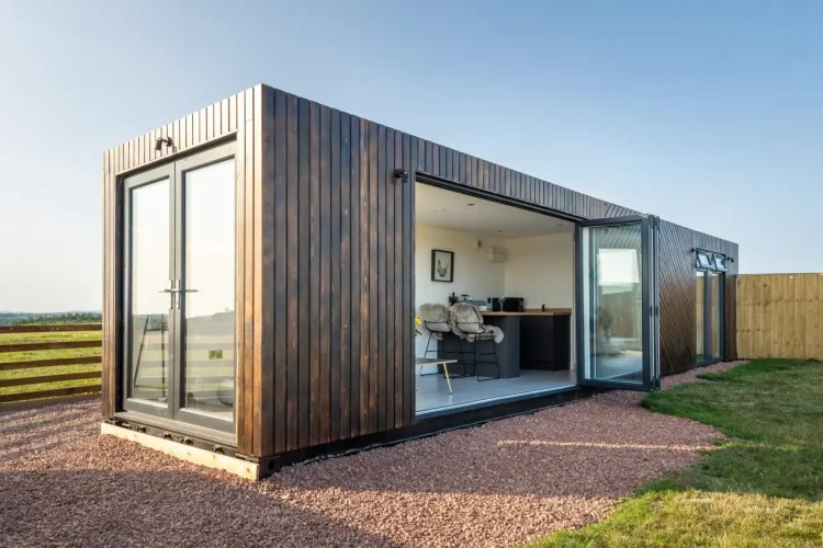 Building on a Budget, Thinking Outside the Box: The Practicality of Used Shipping Containers