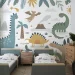 Dinosaur Wallpaper: Transforming Kids’ Bedrooms into Prehistoric Paradises