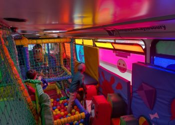 Social Play on Wheels: How a Soft Play Bus Near Me Encourages Interaction