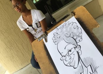 From Blank Page to Smiles: The Impact of a Party Caricaturist