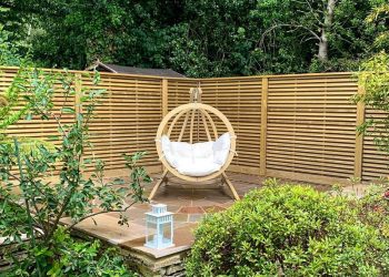 Transform Your Outdoor Space with a Versatile Slatted Fence Panel