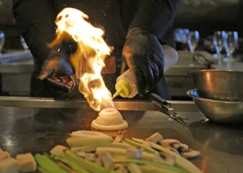 A Night of Culinary Delight: The Joy of a Personal Hibachi Chef