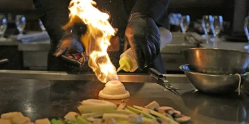 A Night of Culinary Delight: The Joy of a Personal Hibachi Chef
