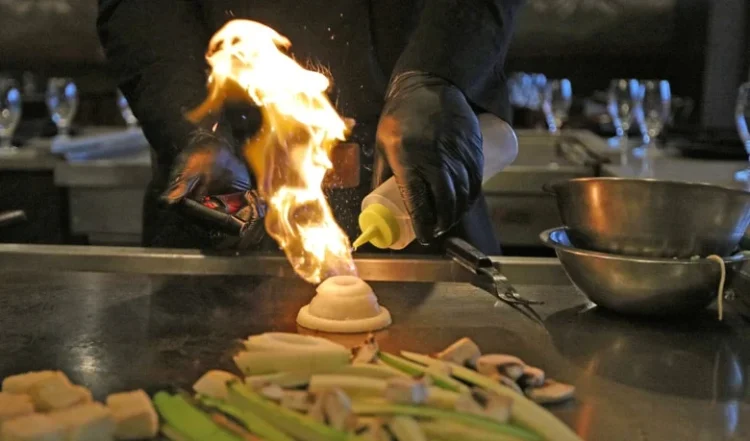 A Night of Culinary Delight: The Joy of a Personal Hibachi Chef