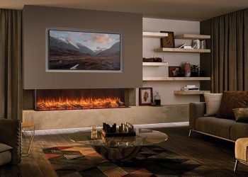 Creating the Perfect Look: Choosing an Electric Fireplace for a Media Wall