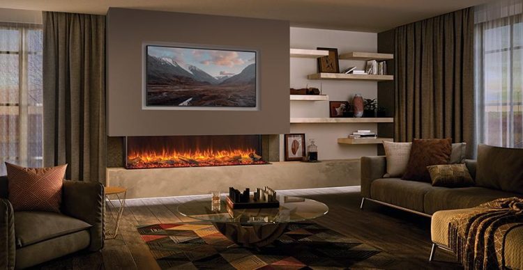 Creating the Perfect Look: Choosing an Electric Fireplace for a Media Wall